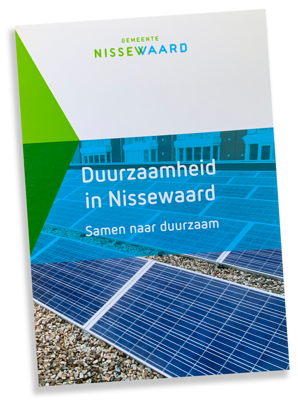 Gemeente Nissewaard folder Duurzaamheid